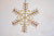 Creative Coop Christmas XMAS Jute and Bead Snowflake Ornament