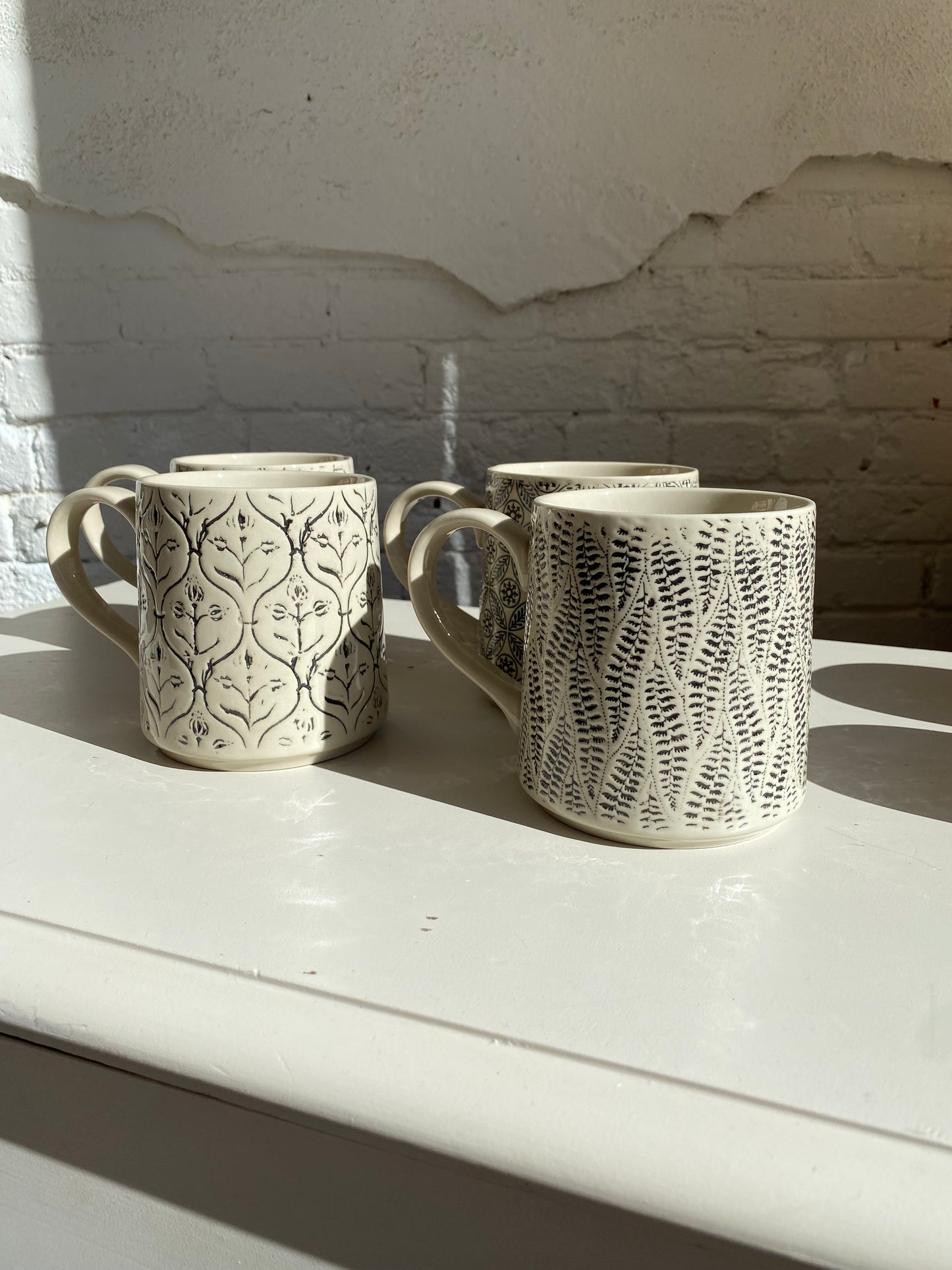 Botanist Hand-Stamped Mug - 4 Styles