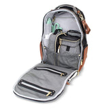 its backpack insert Coffee & Cream Travel Diaper Bag Packing Cubes