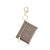 Itzy Ritzy NEW Taupe Itzy Mini Wallet™ Card Holder & Key Chain Charm