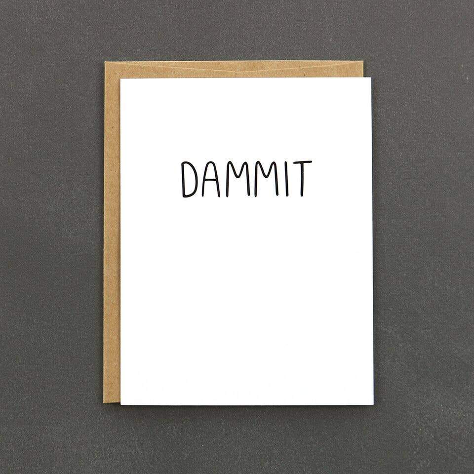 Public School Paper Co. Dammit Card