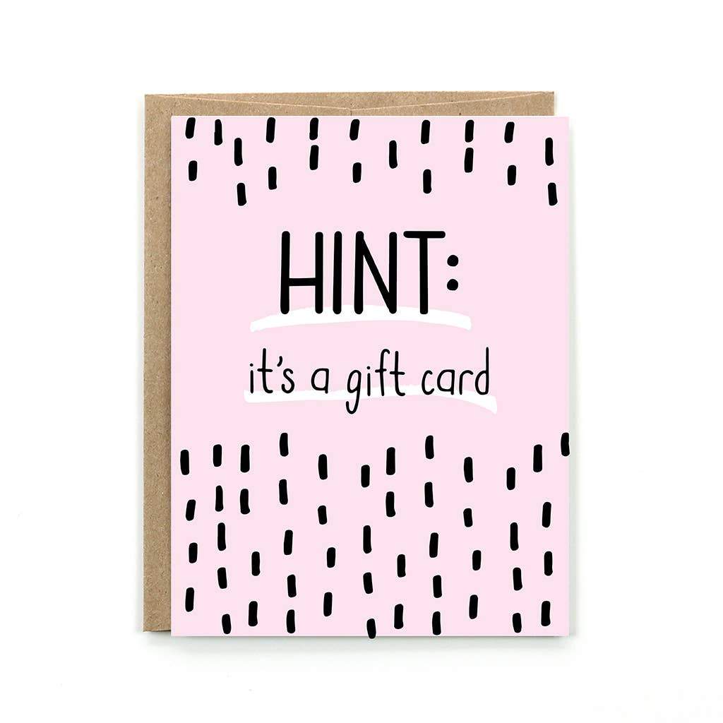 Public School Paper Co. Hint: It's A Gift Card