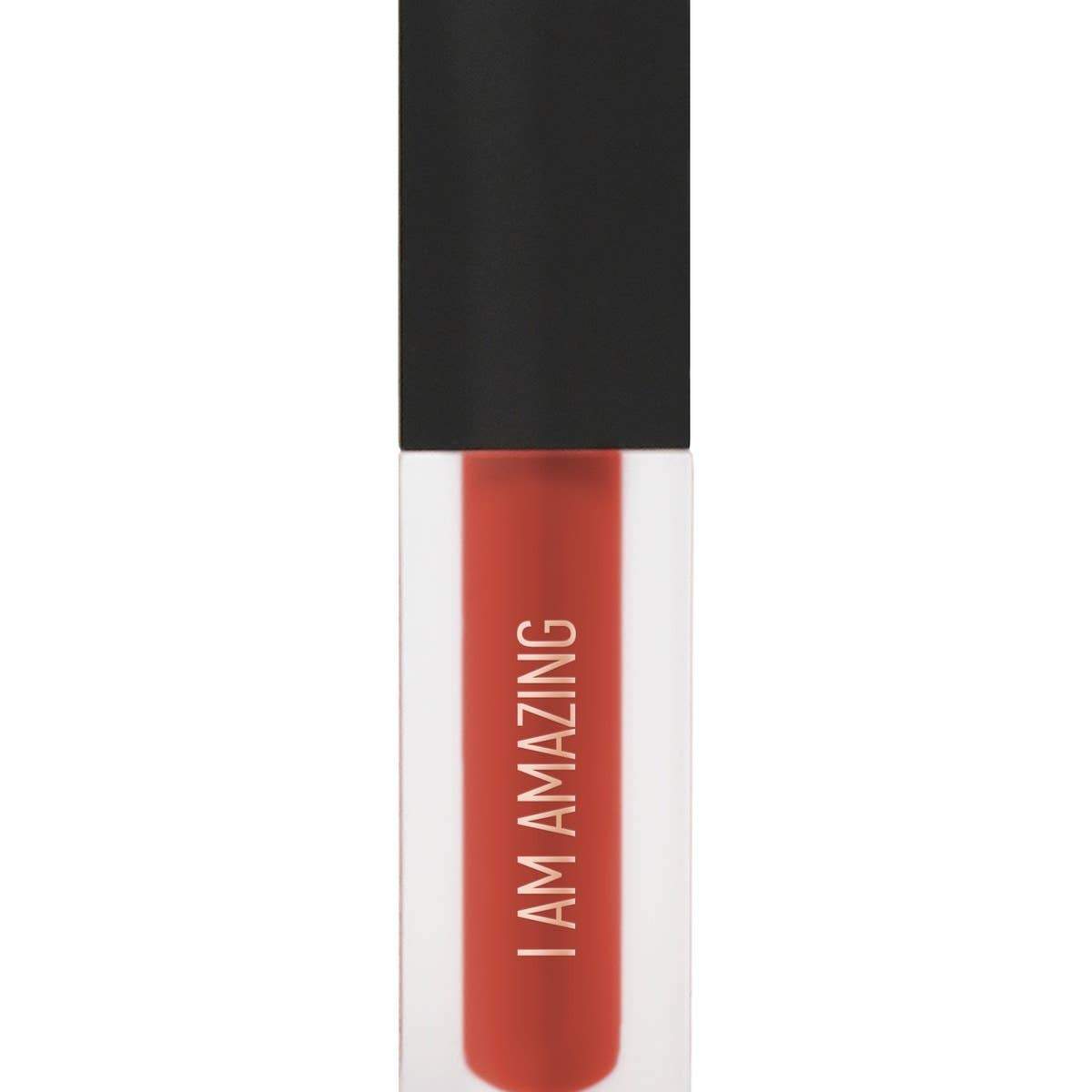 REALher lipstick I Am Amazing - Orange Red Matte Liquid Lipstick