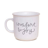 Sweet Water Decor coffee mug Comfort and Joy Rustic Campfire Coffee Mug